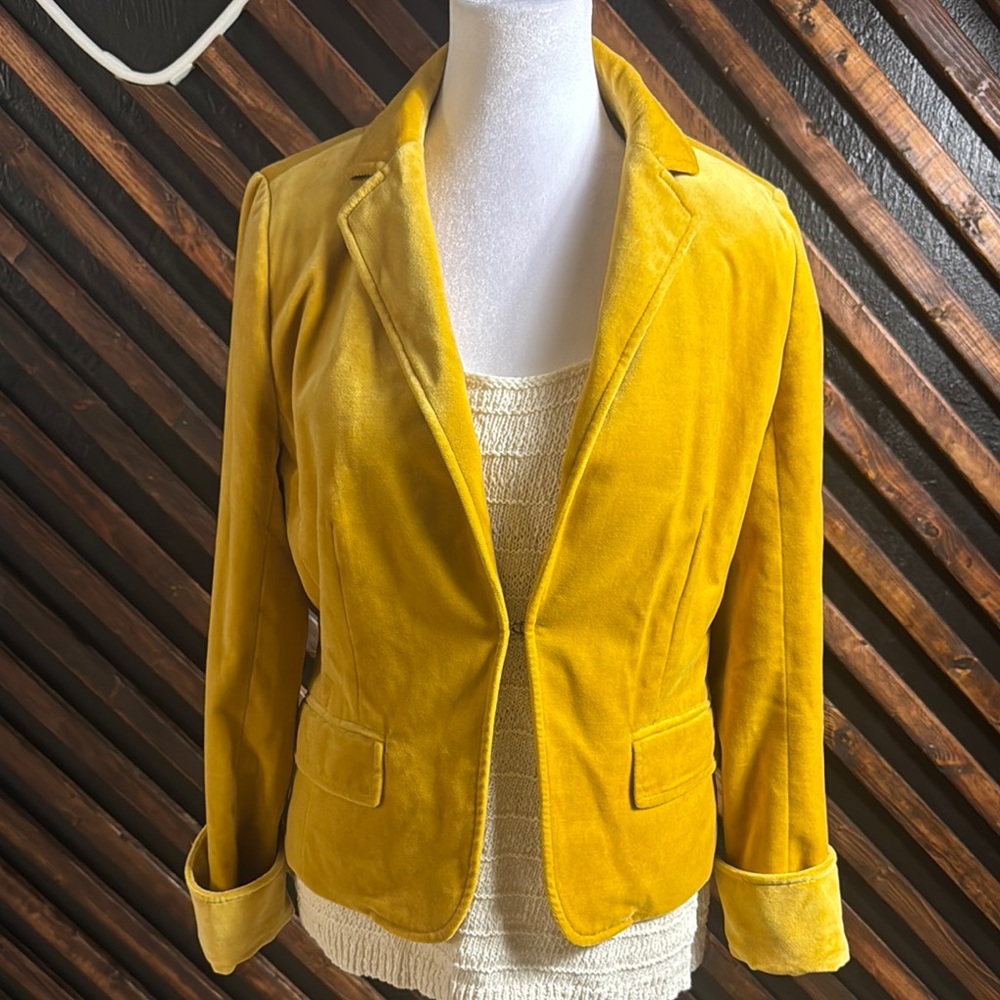 J.Crew Yellow Jacket